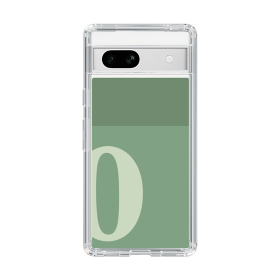 Slim Protection Case［ Original - initial two tone - O green ］