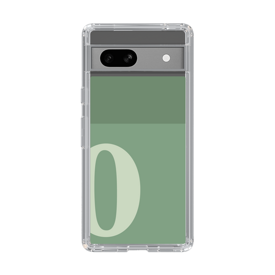 Slim Protection Case［ Original - initial two tone - O green ］