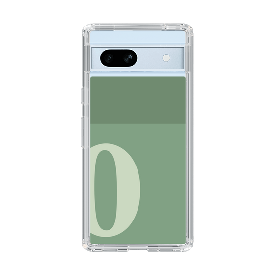 Slim Protection Case［ Original - initial two tone - O green ］