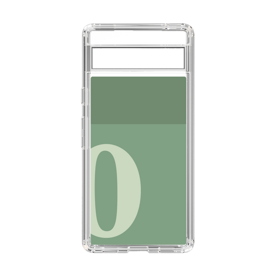 Slim Protection Case［ Original - initial two tone - O green ］