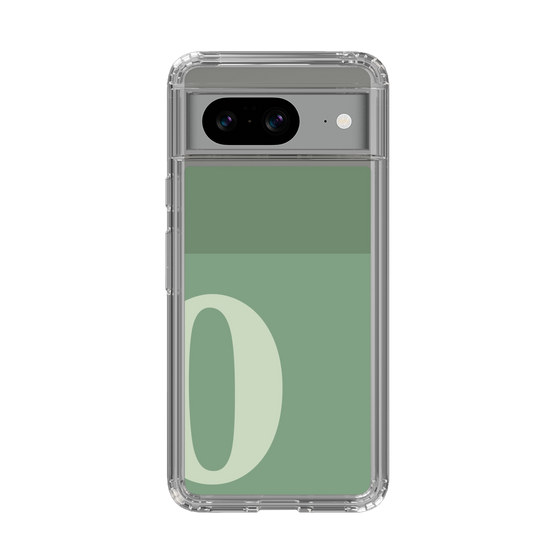 Slim Protection Case［ Original - initial two tone - O green ］