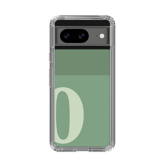 Slim Protection Case［ Original - initial two tone - O green ］
