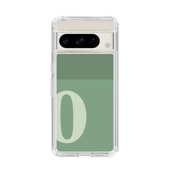 Slim Protection Case［ Original - initial two tone - O green ］