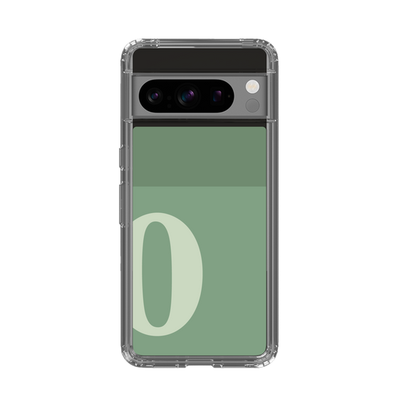 Slim Protection Case［ Original - initial two tone - O green ］