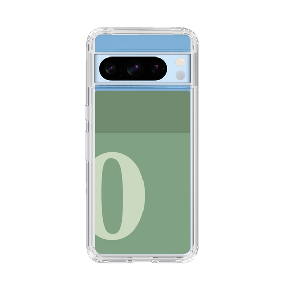 Slim Protection Case［ Original - initial two tone - O green ］