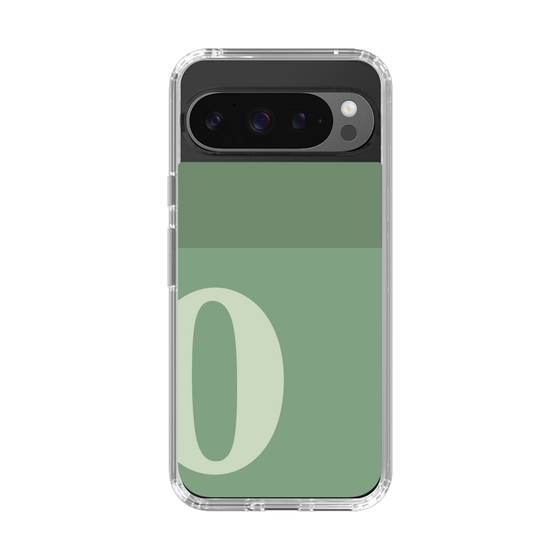 Slim Protection Case［ Original - initial two tone - O green ］