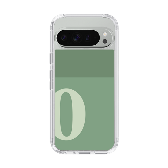 Slim Protection Case［ Original - initial two tone - O green ］