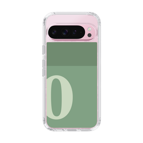 Slim Protection Case［ Original - initial two tone - O green ］