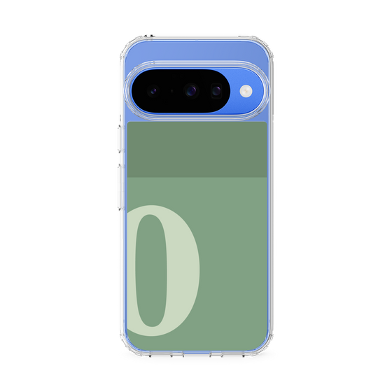 Slim Protection Case［ Original - initial two tone - O green ］