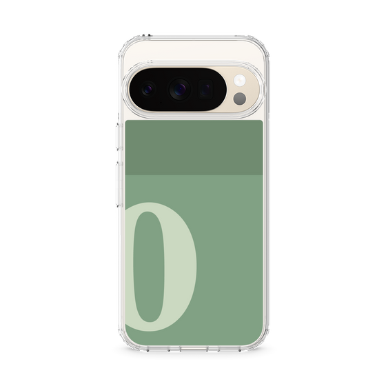 Slim Protection Case［ Original - initial two tone - O green ］