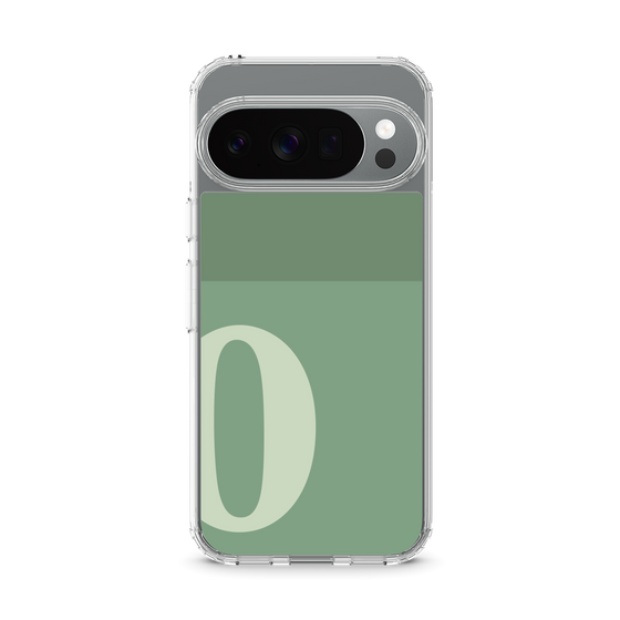 Slim Protection Case［ Original - initial two tone - O green ］