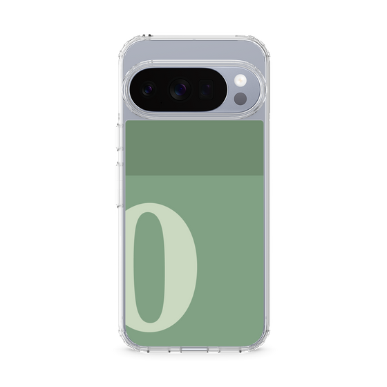 Slim Protection Case［ Original - initial two tone - O green ］