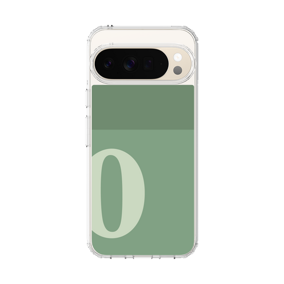 Slim Protection Case［ Original - initial two tone - O green ］