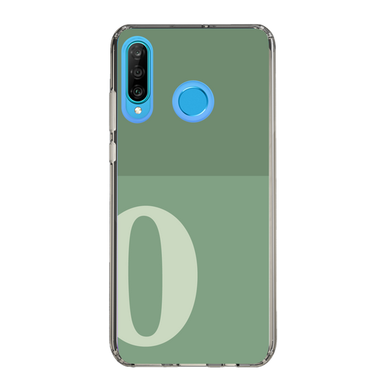 Slim Protection Case［ Original - initial two tone - O green ］