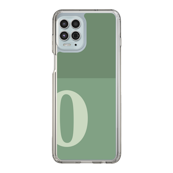 Slim Protection Case［ Original - initial two tone - O green ］