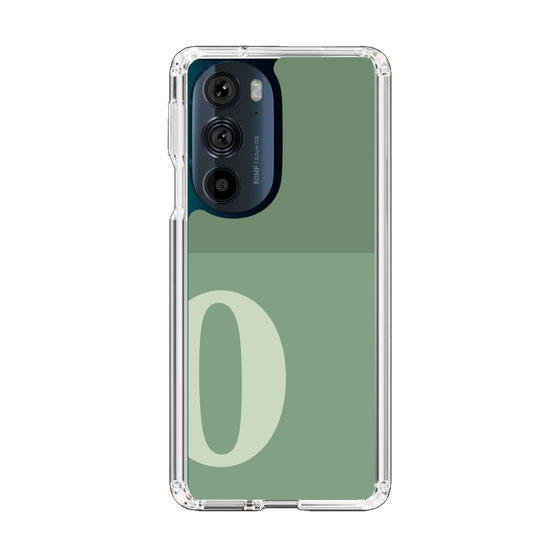 Slim Protection Case［ Original - initial two tone - O green ］