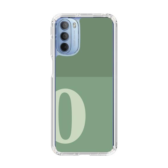 Slim Protection Case［ Original - initial two tone - O green ］