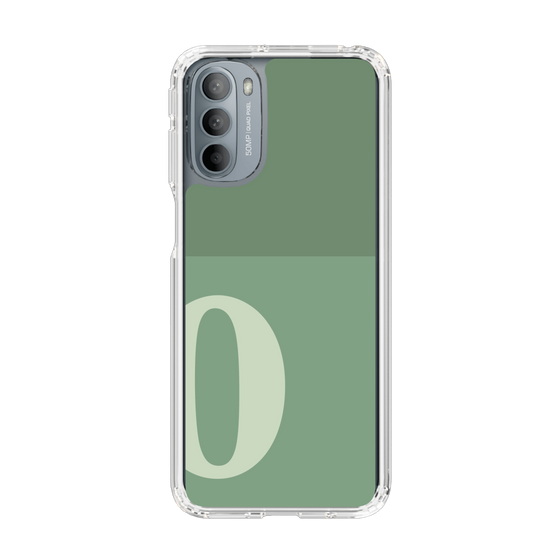 Slim Protection Case［ Original - initial two tone - O green ］