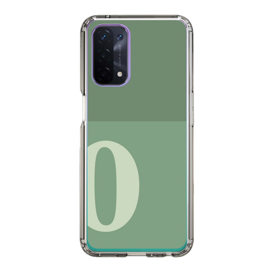 Slim Protection Case［ Original - initial two tone - O green ］