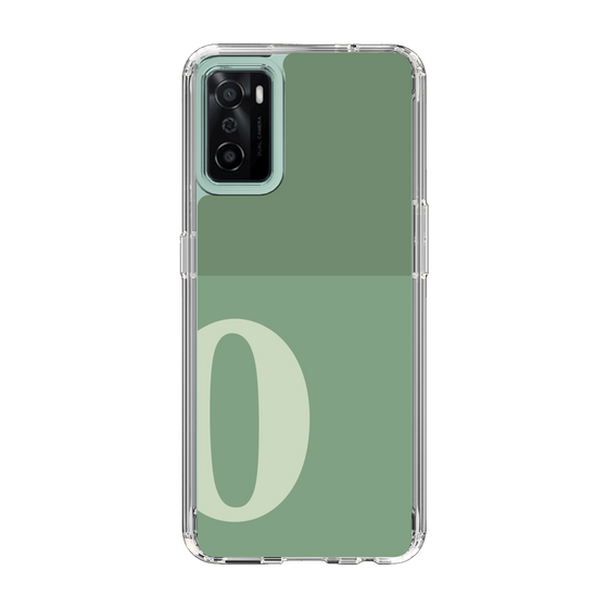 Slim Protection Case［ Original - initial two tone - O green ］