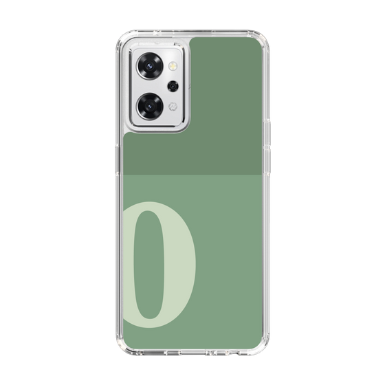 Slim Protection Case［ オリジナル - initial two tone - O green ］