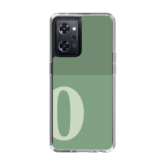 Slim Protection Case［ オリジナル - initial two tone - O green ］