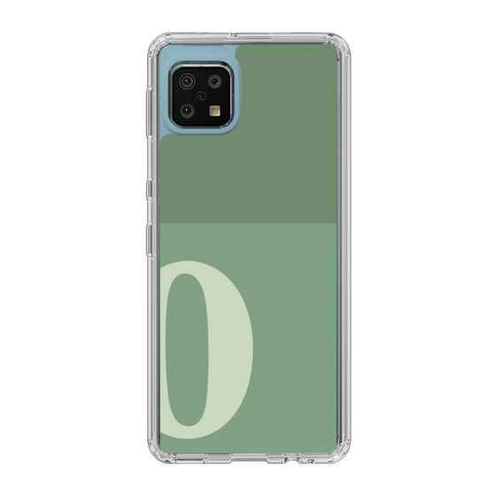 Slim Protection Case［ Original - initial two tone - O green ］