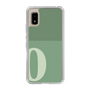 Slim Protection Case［ Original - initial two tone - O green ］