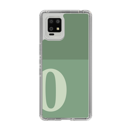 Slim Protection Case［ Original - initial two tone - O green ］
