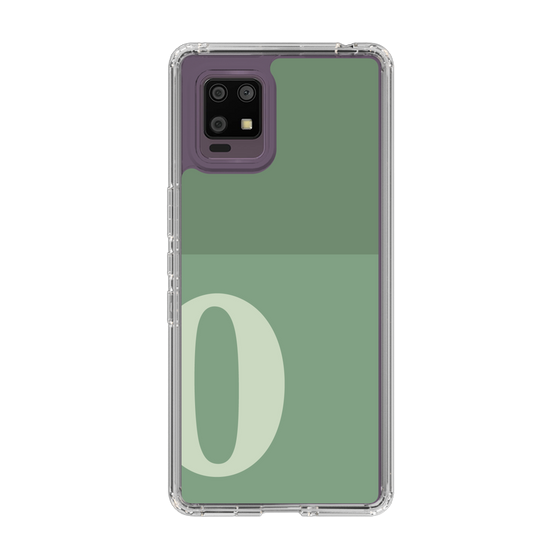 Slim Protection Case［ Original - initial two tone - O green ］