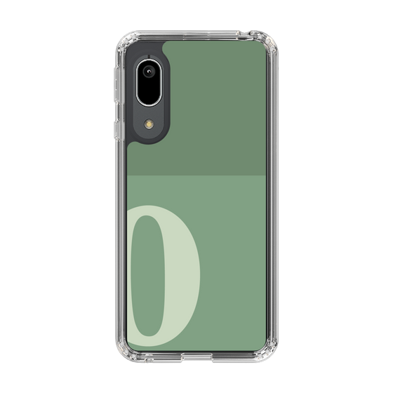 Slim Protection Case［ Original - initial two tone - O green ］