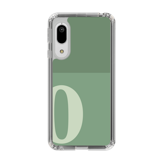 Slim Protection Case［ Original - initial two tone - O green ］
