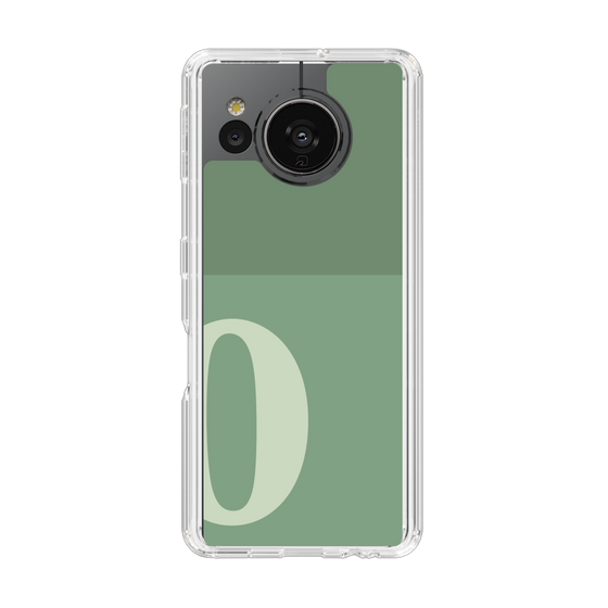 Slim Protection Case［ Original - initial two tone - O green ］