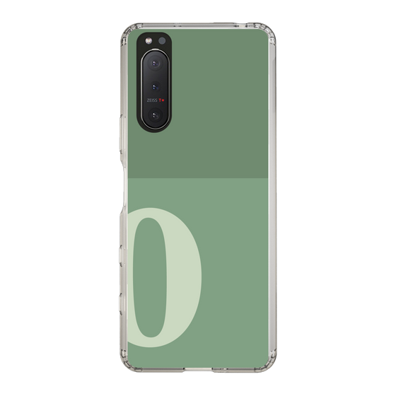 Slim Protection Case［ Original - initial two tone - O green ］