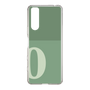 Slim Protection Case［ Original - initial two tone - O green ］