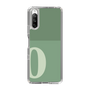 Slim Protection Case［ Original - initial two tone - O green ］