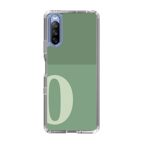 Slim Protection Case［ Original - initial two tone - O green ］