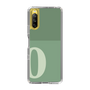 Slim Protection Case［ Original - initial two tone - O green ］