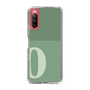 Slim Protection Case［ Original - initial two tone - O green ］