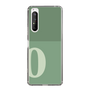 Slim Protection Case［ Original - initial two tone - O green ］