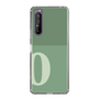 Slim Protection Case［ Original - initial two tone - O green ］