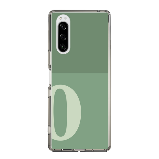 Slim Protection Case［ Original - initial two tone - O green ］