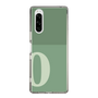 Slim Protection Case［ Original - initial two tone - O green ］