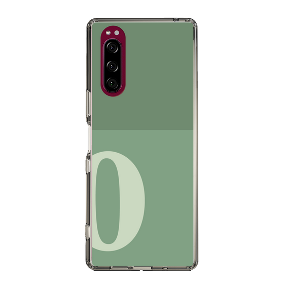 Slim Protection Case［ Original - initial two tone - O green ］