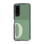 Slim Protection Case［ Original - initial two tone - O green ］