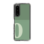 Slim Protection Case［ Original - initial two tone - O green ］