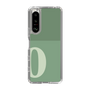 Slim Protection Case［ Original - initial two tone - O green ］