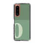 Slim Protection Case［ Original - initial two tone - O green ］