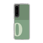 Slim Protection Case［ Original - initial two tone - O green ］