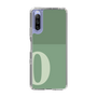 Slim Protection Case［ Original - initial two tone - O green ］
